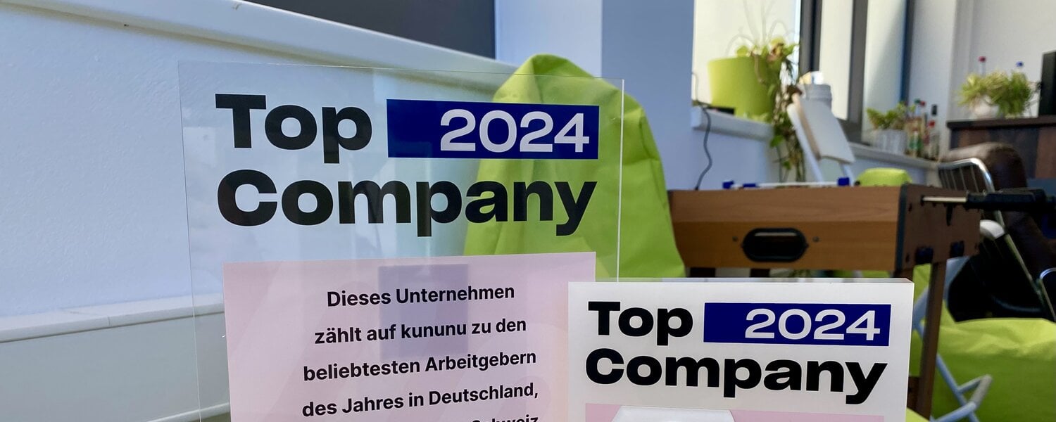 Top Company 2024 – Auszeichnung von kununu für asioso